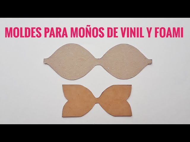 Pdf Plantillas Moldes Para Moños De Vinil Para Imprimir - Cerca Wallpaper