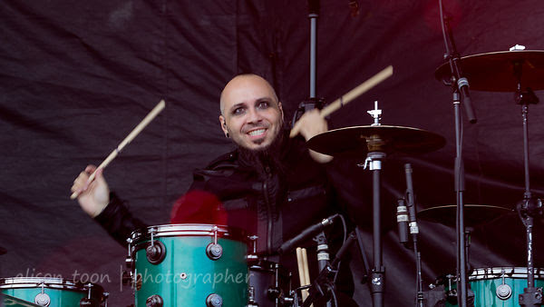 Brian Steele Medina, drums, Gemini Syndrome