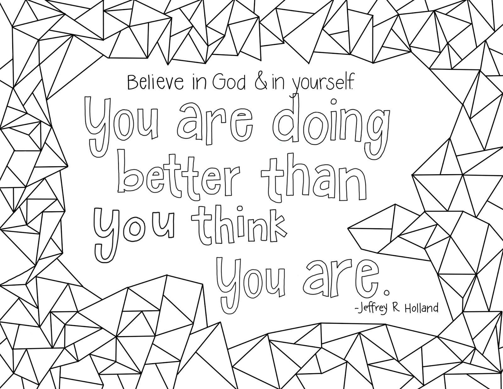 Lds Coloring Pages For Adults