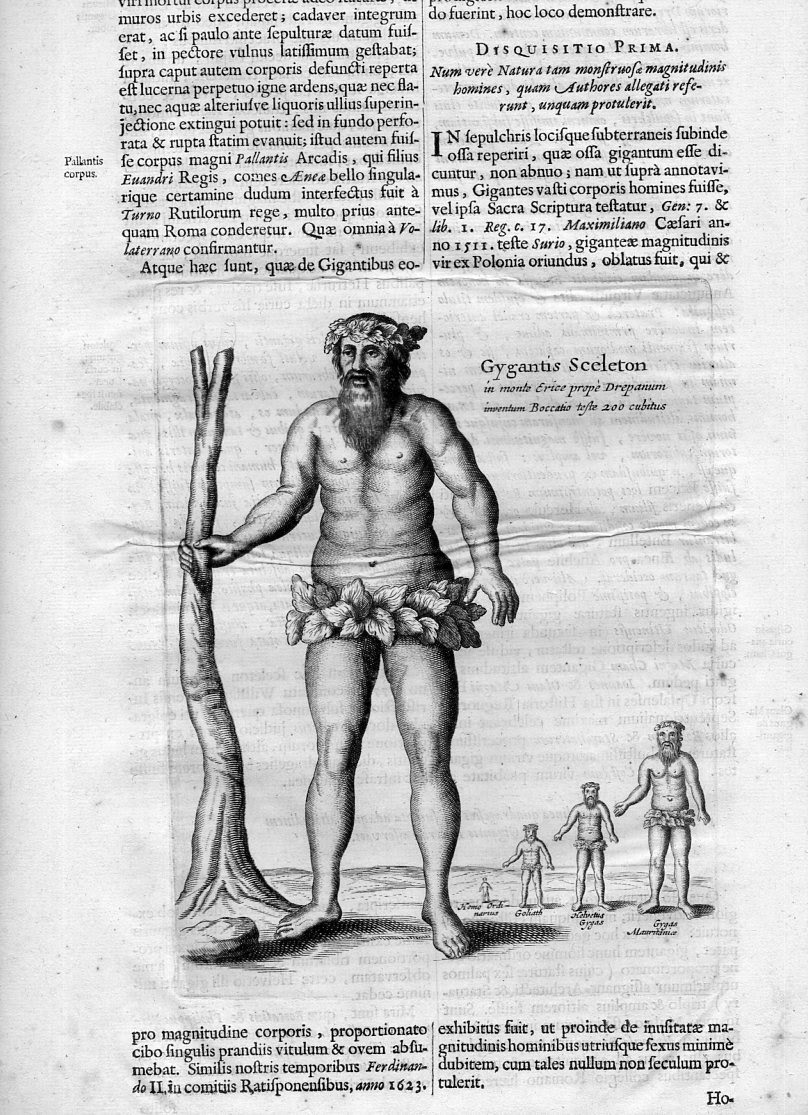 "Anthropomorphic calculus" by Fr. Athanasius Kircher (1668)