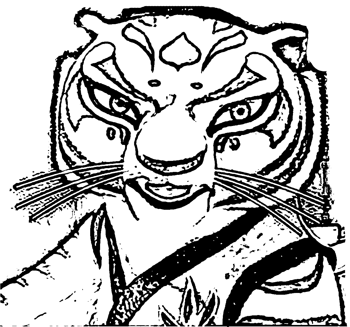Download 93+ Master Tigress From Kung Fu Panda For Kids Printable Free