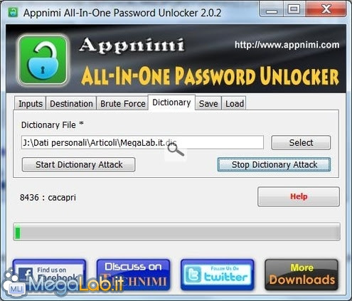 Password unlocker