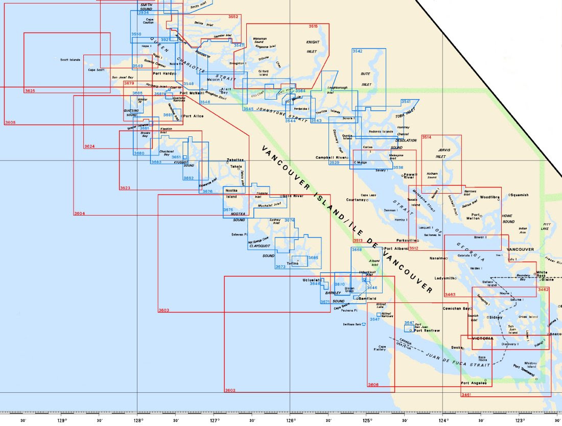 Smith Inlet Bc Map
