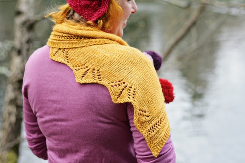 Honey Orchard Shawl (large)