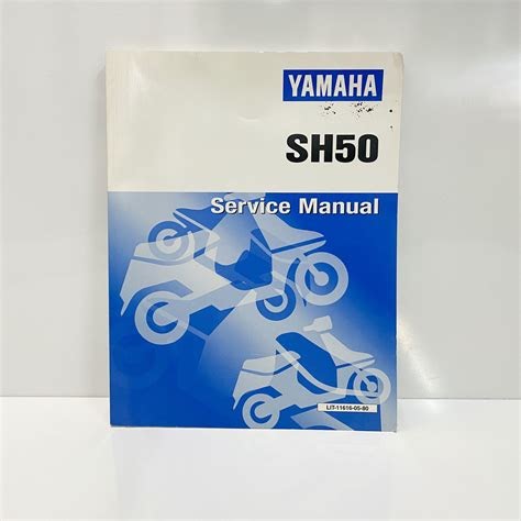 Link Download yamaha razz scooter service manual 11616 05 80 sh50 Free