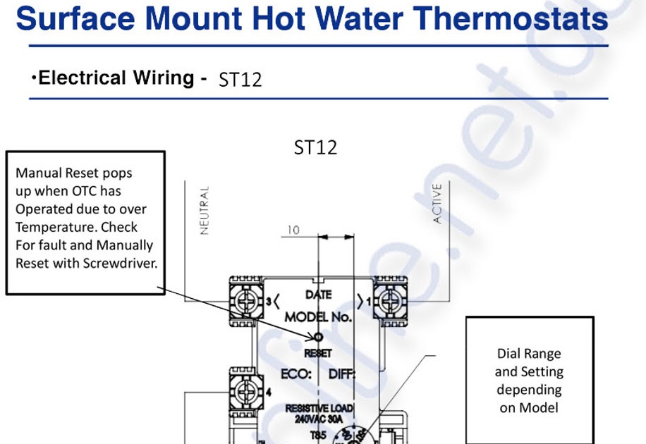 Robertshaw Hot Water Thermostat Wiring Diagram