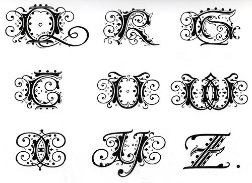 BibliOdyssey: Ornamental Typography Revisited
