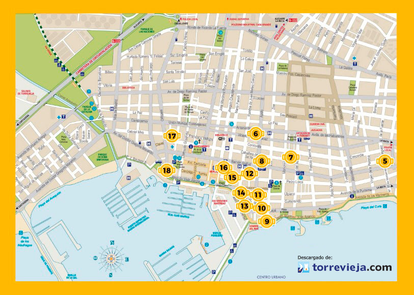 Mapa De Torrevieja | Mapa