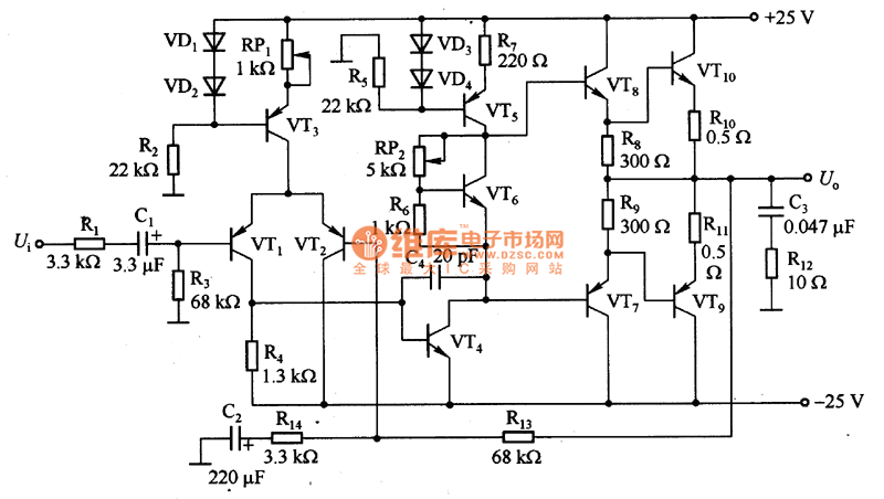 Ts Big Idea: 30w Power Amplifier Circuit Diagram