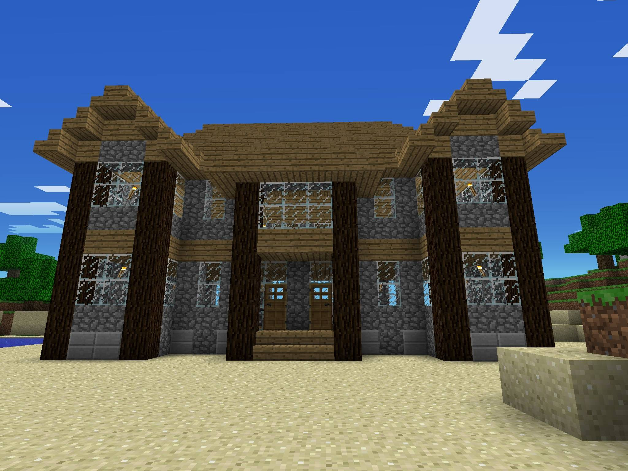 Minecraft Stone House Designs