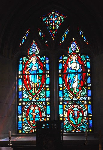 Windows of Bosley Chapel