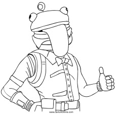 Fortnite Coloring Pages Dj Yonder - OTRA-ANA-MIA-ANONIMA