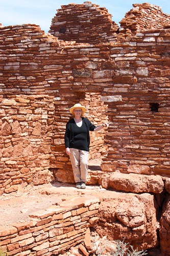 Lisa at Lomaki Ruins