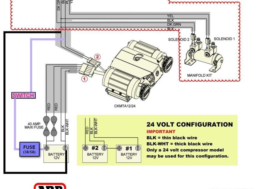 Dual Amp Wiring Diagram : Amplifier Wiring Diagrams How To Add An