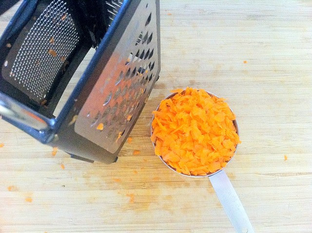 1 Cup Grated Carrot