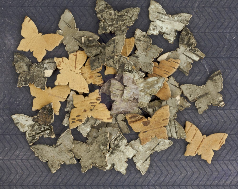 Prima Bark Shapes - Butterflies