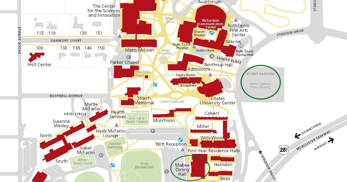 Trinity University Campus Map Living Room Design 2020