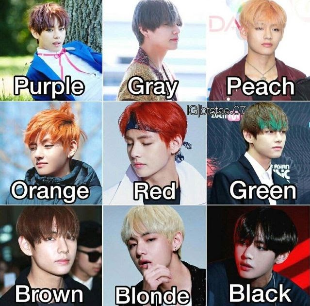 Bts Members Favorite Colors - BTSTVI