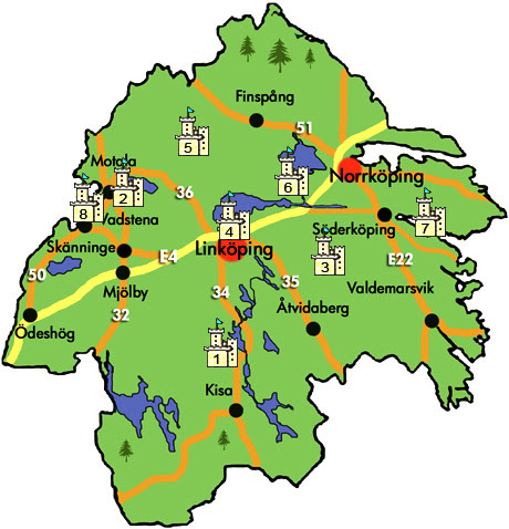 östergötland Karta | Karta
