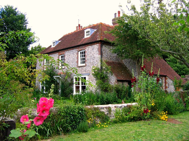 Cottage on the South Downs Way near Litlington, East Sussex