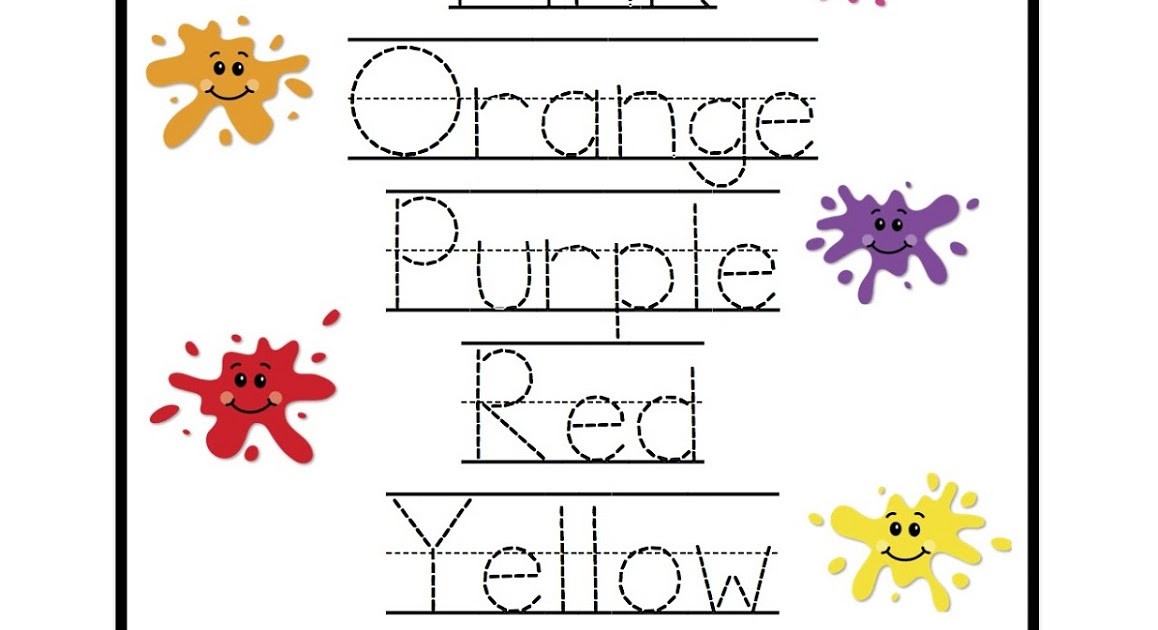 Free Printable Activity Pages For Preschool