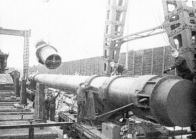 Cañón ferroviario Dora Schwerer Gustav railway gun