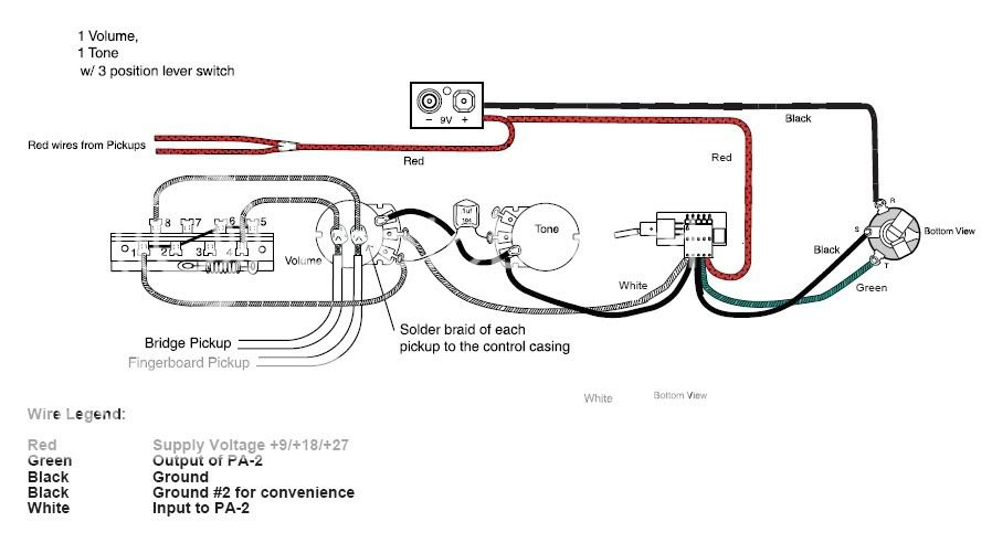 Emg 1 Volume Wiring Diagram - Wiring Diagram & Schemas