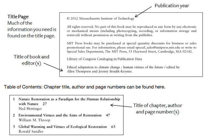 Apa In Text Citation Book Chapter BUSEBOOK