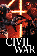 I went down in a burning four of fire. Civil War comic book