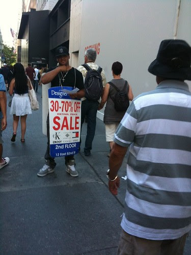 Sandwich-board brotha