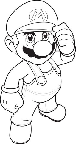 2020年の最高 マリオ ぬりえ 無料