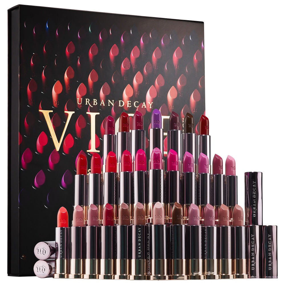 Urban Decay Vice Lipstick Stockpile for Holiday 2016