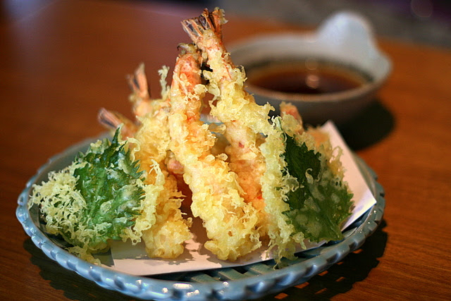 Tenpura Moriawase - Assorted Tempura (Prawn and Vegetable)