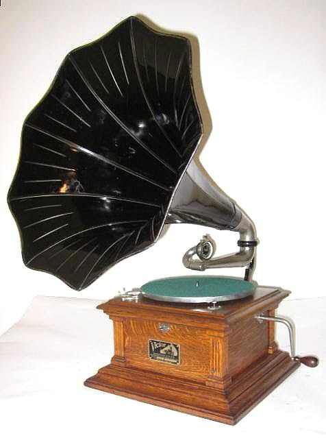 Antique Harmony Portable Junior Victrola By Columbia Phonograph Co