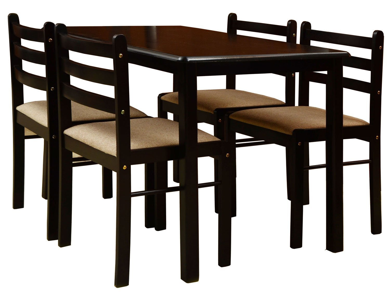 Nitraa Augusta Four Seater Dining Table \/ Contemporary Wooden Dining Set \/ 4 Seater Dining Chair Nitraa Augusta Four Seater Dining Table \/ Contemporary Wooden Dining Set \/ 4 Seater Dining Chair