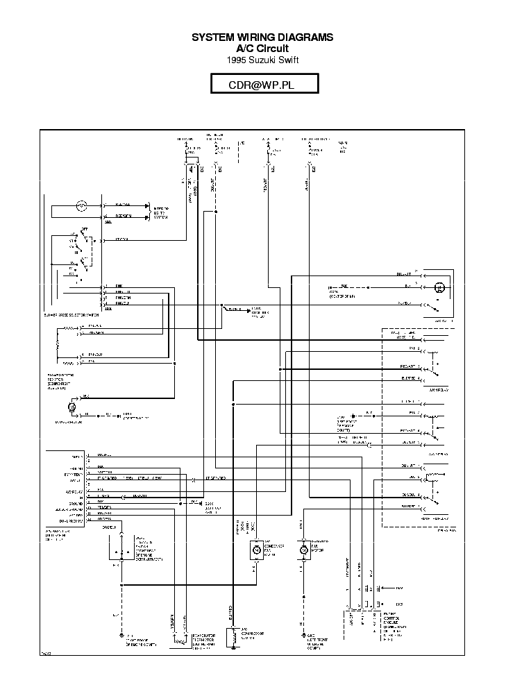 Suzuki Sidekick Wiring Diagram