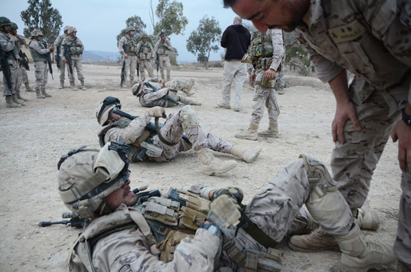 Curso de Asistencia Táctica de Heridos en Combate en la Brigada de la Legión.