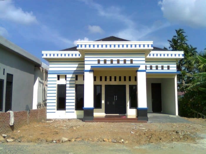 Tampak Depan Model Teras Rumah Sederhana Di Kampung  68 Ide Desain