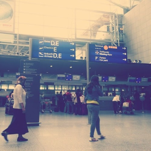 İzmire bir iki.  Keşke bende gitsem. #frankfurt #airport #turkey #izmir