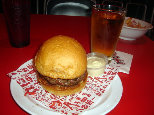 Kinoko Burger aka Mushroom Burger with Pumpkin Cider