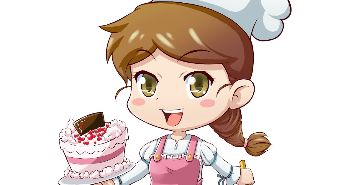 Gambar Kartun Chef Kue Gambar Kartun