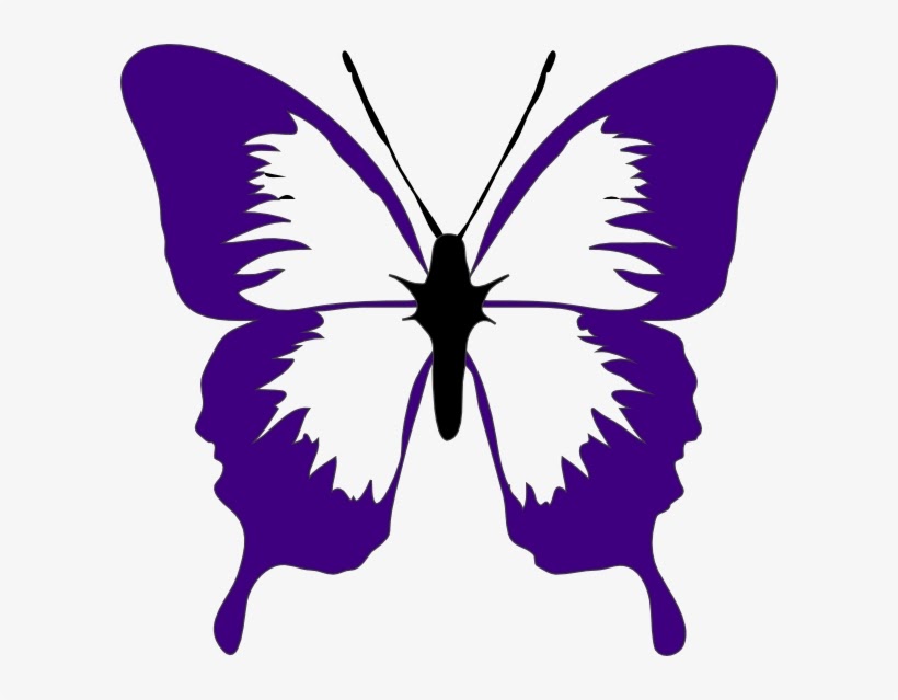 Free 288 Purple Butterfly Svg SVG PNG EPS DXF File