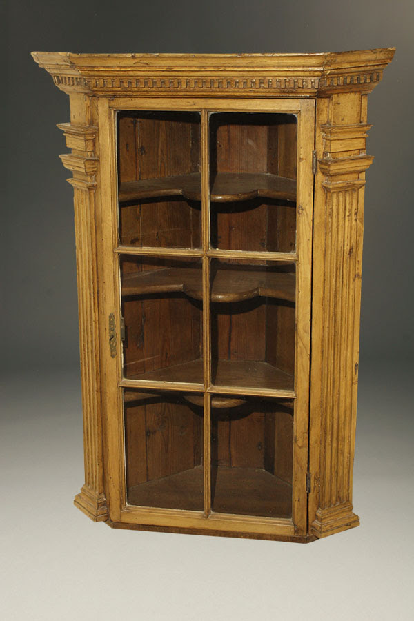 Antique Hanging Corner Cabinet Kitchen Design