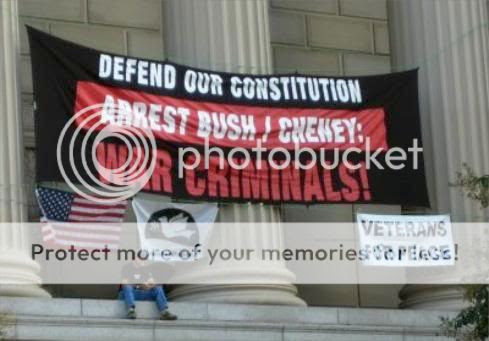 National Archives Protest
