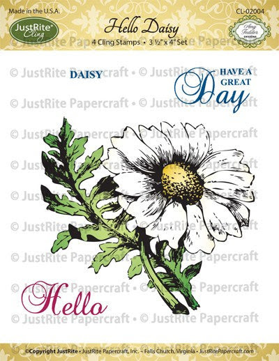 Hello Daisy Cling Stamps