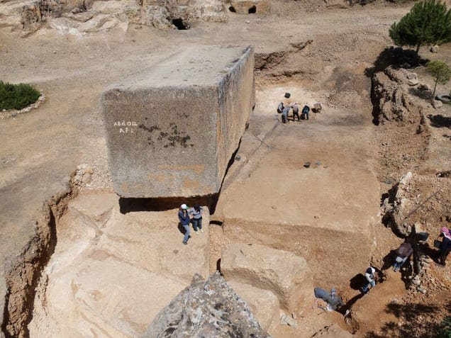 Archaeologists Discover The World's Largest Ancient Stone Block