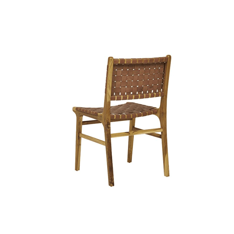 Woven Dining Chair - Wooden Works Jepara - Modern ...