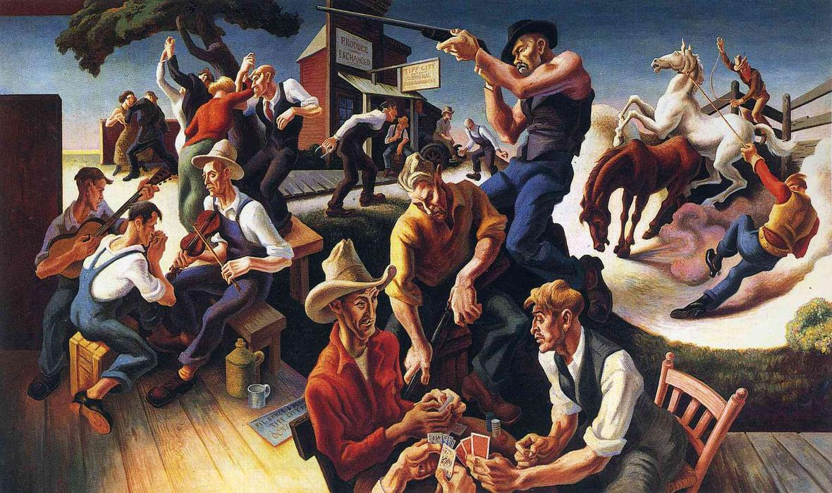 Resultado de imagen de thomas hart benton obras
