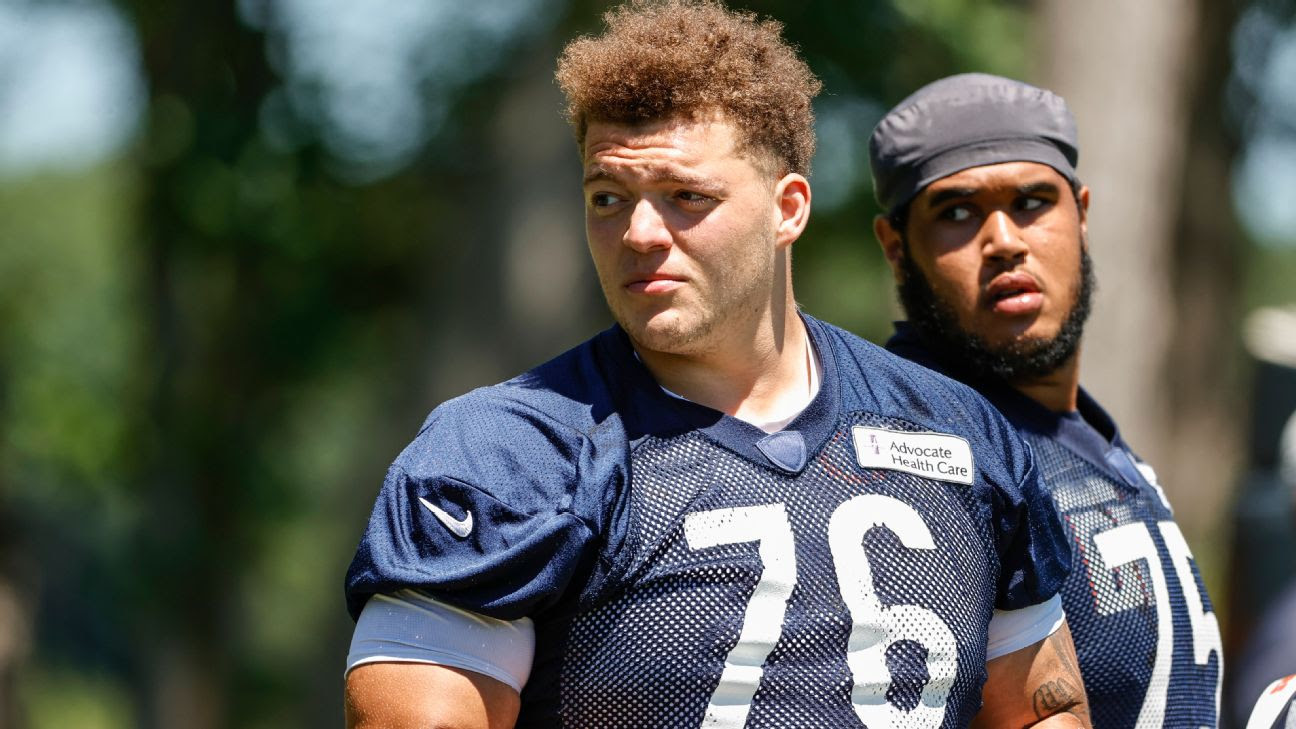 Chicago Bears OT Teven Jenkins returns to practice, denies clashing with coaches