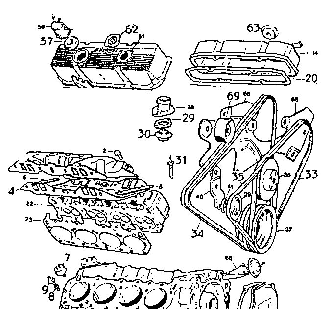 Dodge 383 Engine Breakdown Diagram - diagram ear